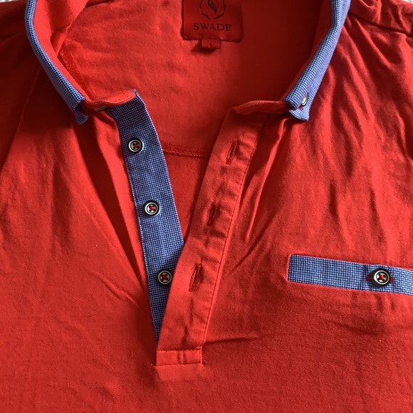 Red & Blue Polo - Picture 3 of 4